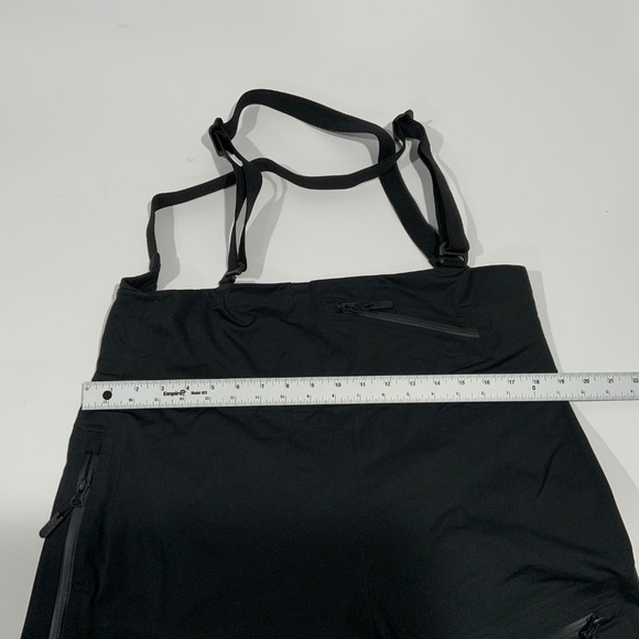 Women’s Backcountry Notchtop Gore-Tex Bibs, size L Black Overalls Pants - Picture 5 of 9